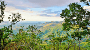 Mount Tomanivi in Fiji