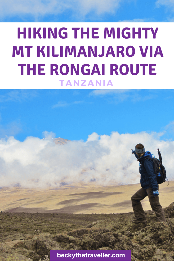 Climb Mt Kilimanjaro via the Rongai Route