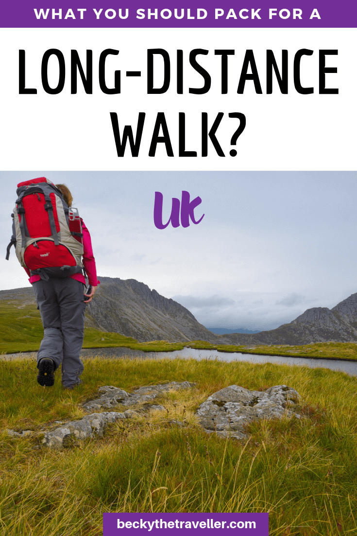 Long Distance Walk Kit List What Am I Taking On My 800Mile Hike