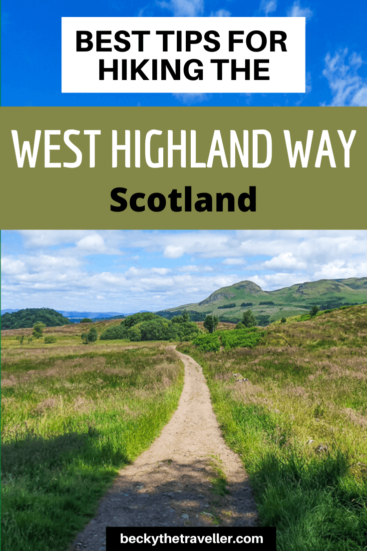 West Highland Way tips Scotland