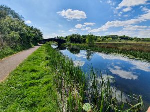 Erewash Canal on Erewash Valley Trail Nottingham