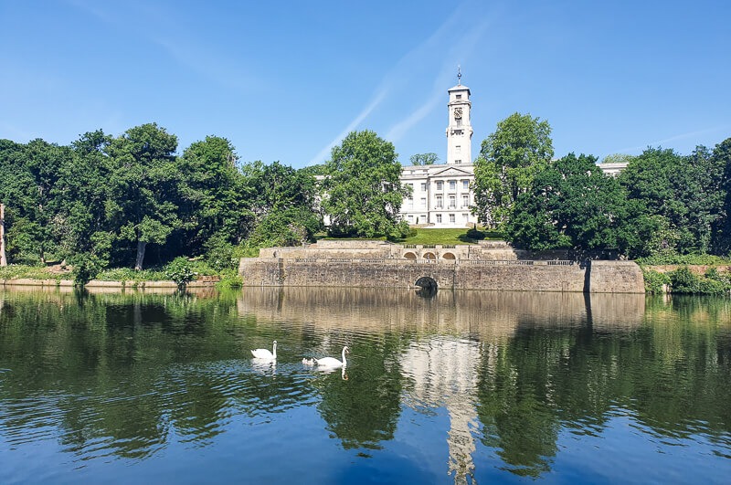 Highfields Lake in Nottingham